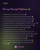 Funny Family Captions