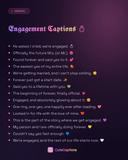 Engagement Captions