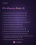 Old Memories Quotes